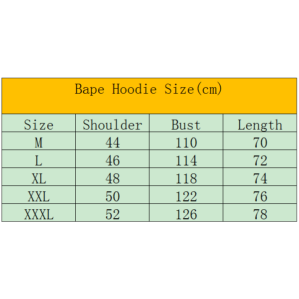 Bape Shark Hoodies Classical Camo Full Zipper Sweatshirts
