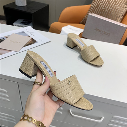J1m*y Ch00 block heel sandal