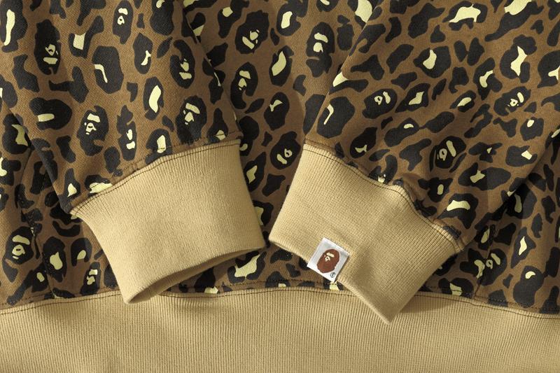 BAPE Leopard Pullover Hoodie