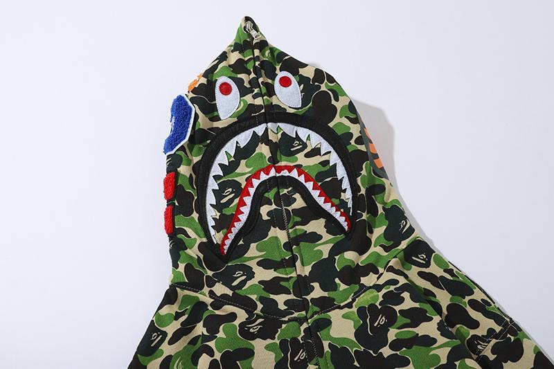 BAPE 1st Camo Shark Full Zip Hoodie