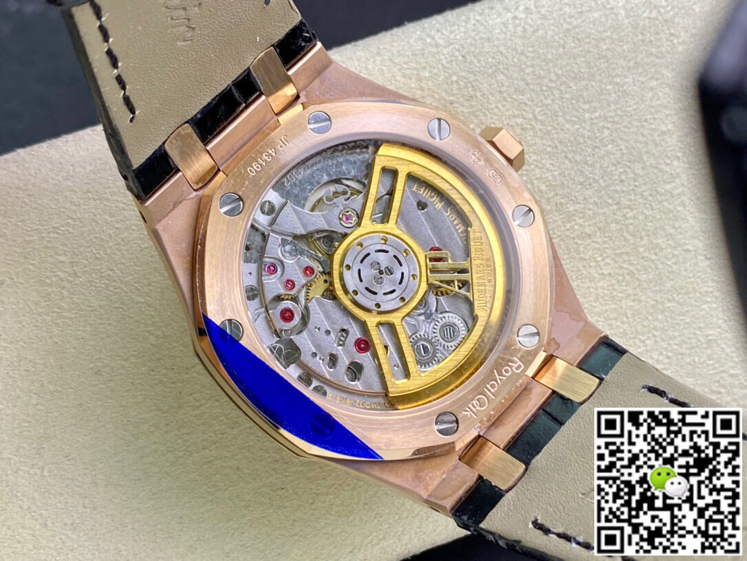 Replica Audemars P1g*et Royal Oak 15500OR.OO.D002CR.01 1:1 Best Edition APS Factory Black Dial