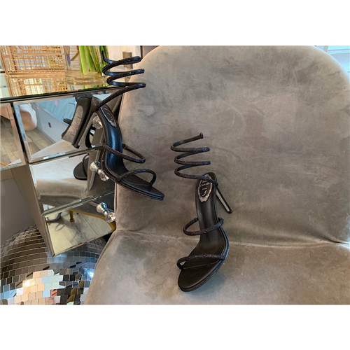 rene caovilla snake sandals