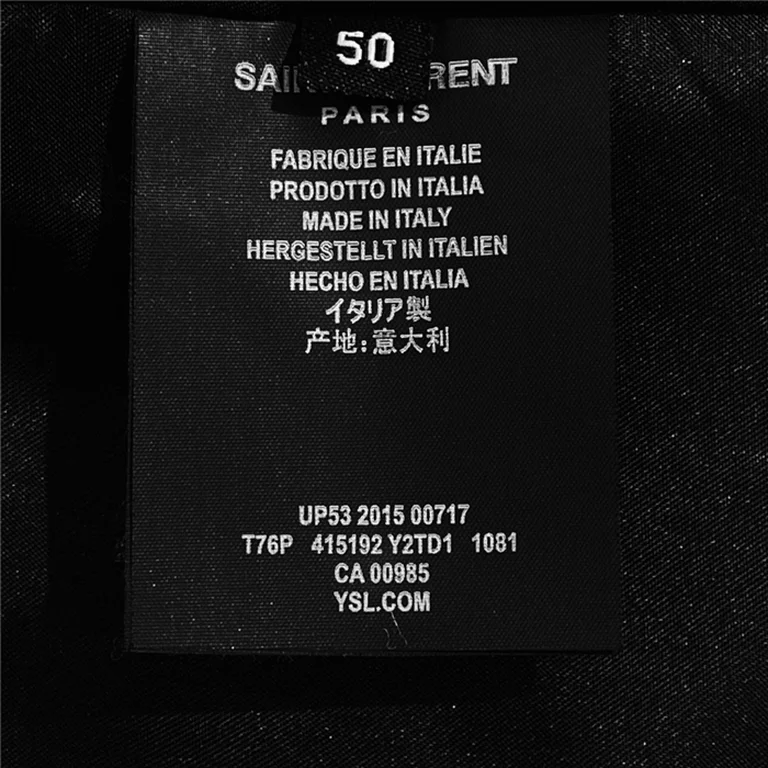 2022fw Sa1nt Lau*nt Jacket
