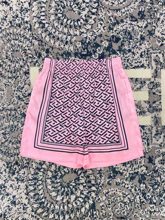 2022ss Versace Silk Shorts