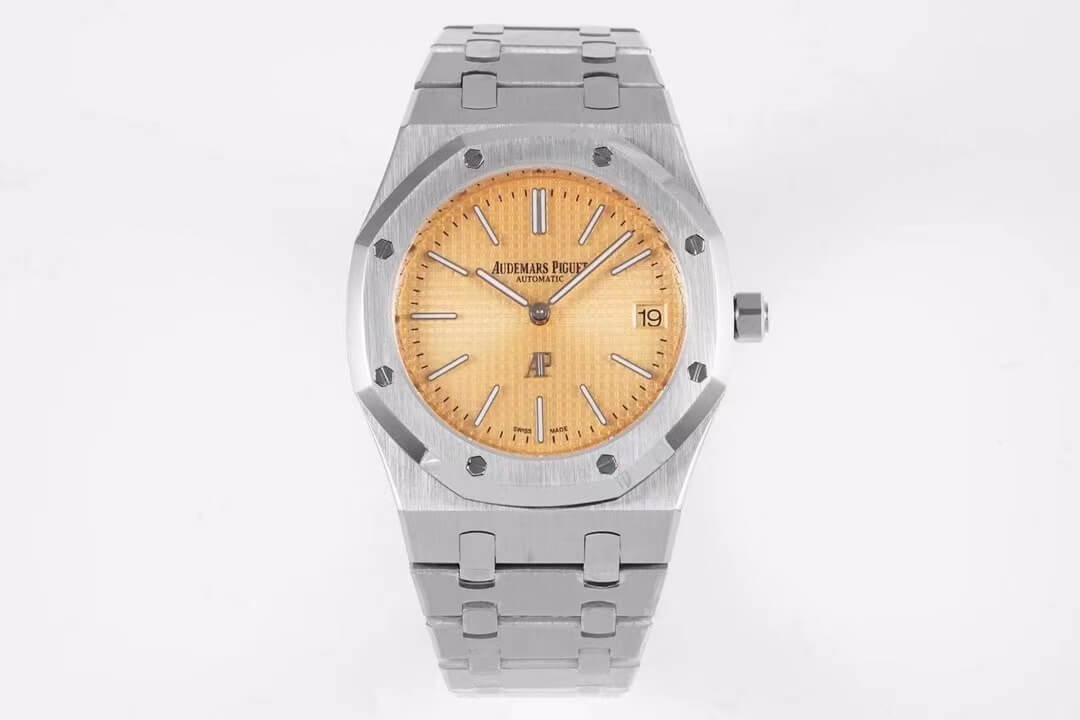 Replica Audemars P1g*et Royal Oak 15202BC.OO.1240BC.01 1:1 Best Edition KZ Factory Rose Gold Dial