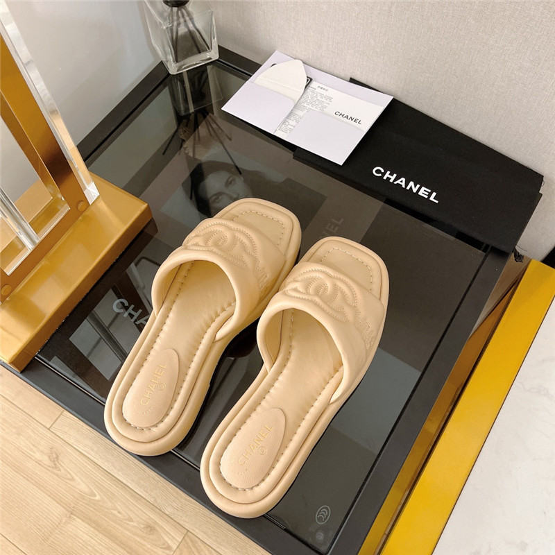 Ch**el flat sandals slippers