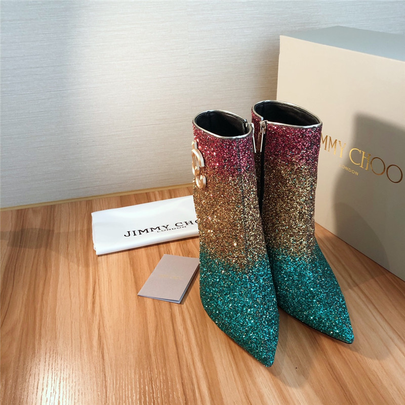 J1m*y Ch00 high heel ladies ankle boots