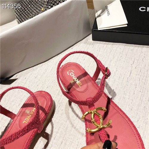 Ch**el flat sandals
