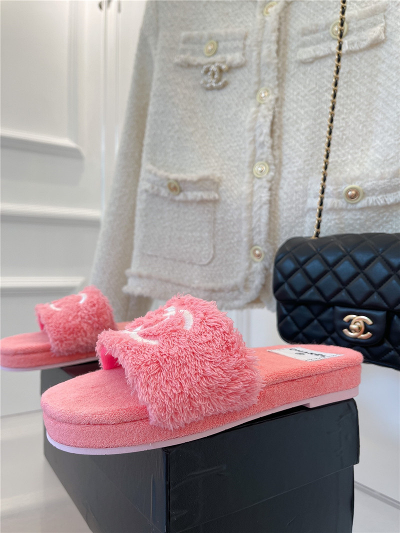 Ch**el flat hemp rope slippers