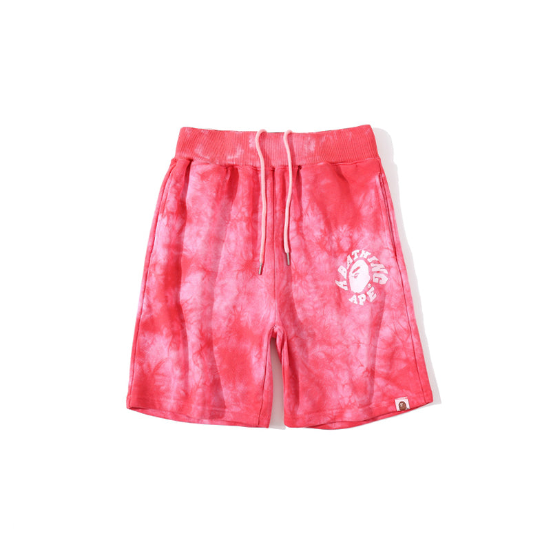 BAPE APE Shorts Tie Dye Pants HDCP8776