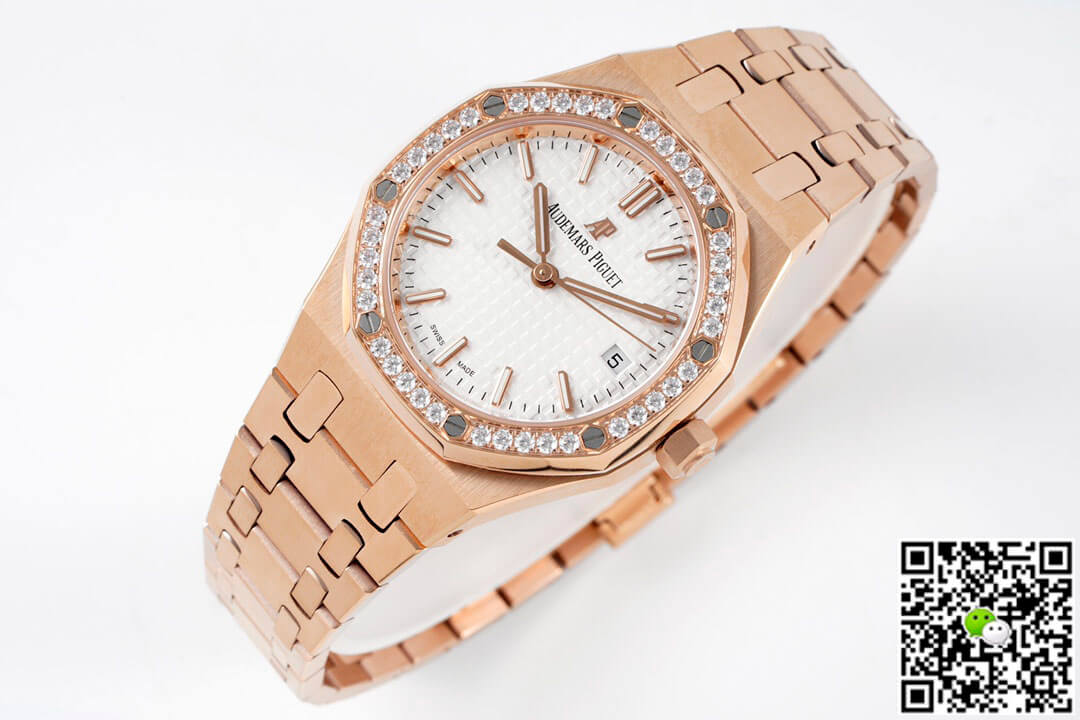 Replica Audemars P1g*et Royal Oak 77351OR.ZZ.1261OR.01 1:1 Best Edition 8F Factory Rose Gold