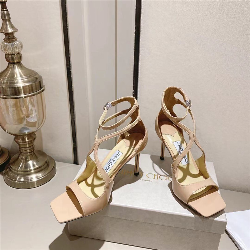 J1m*y Ch00 Paris window custom high heels