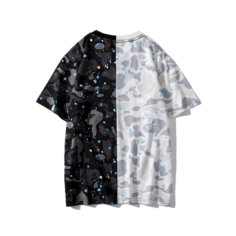 Bape Shark Head Camo Luminous T Shirt 1559