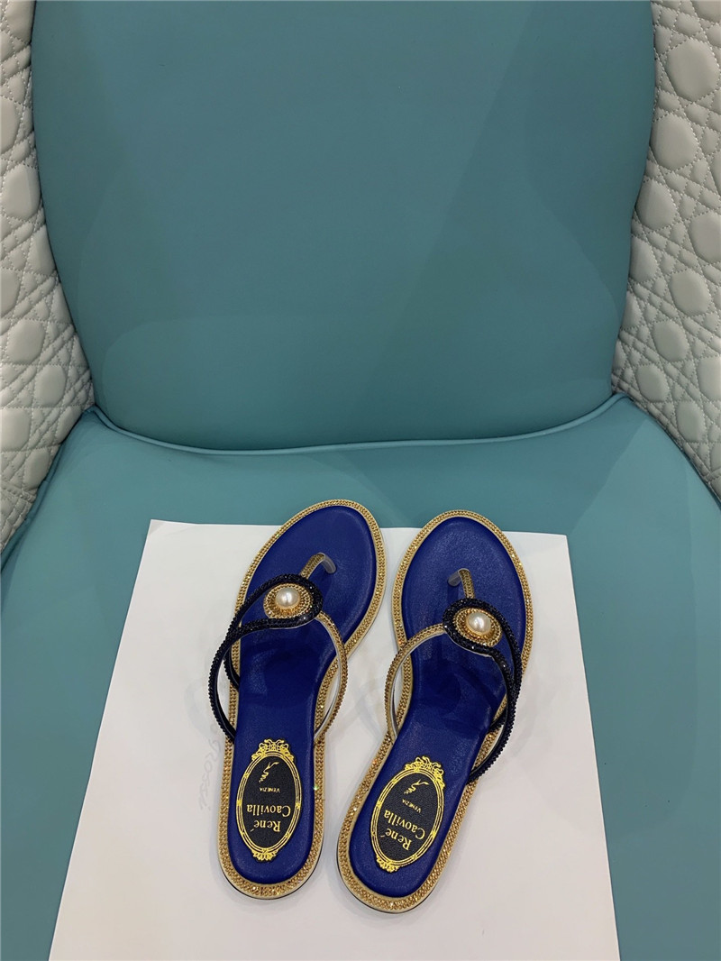 René Caovilla slippers sandals