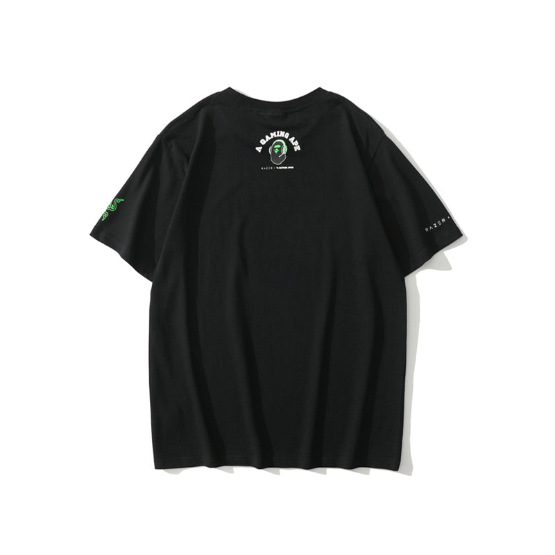 Bape x RAZER T Shirt Gaming Cotton Tee 1708