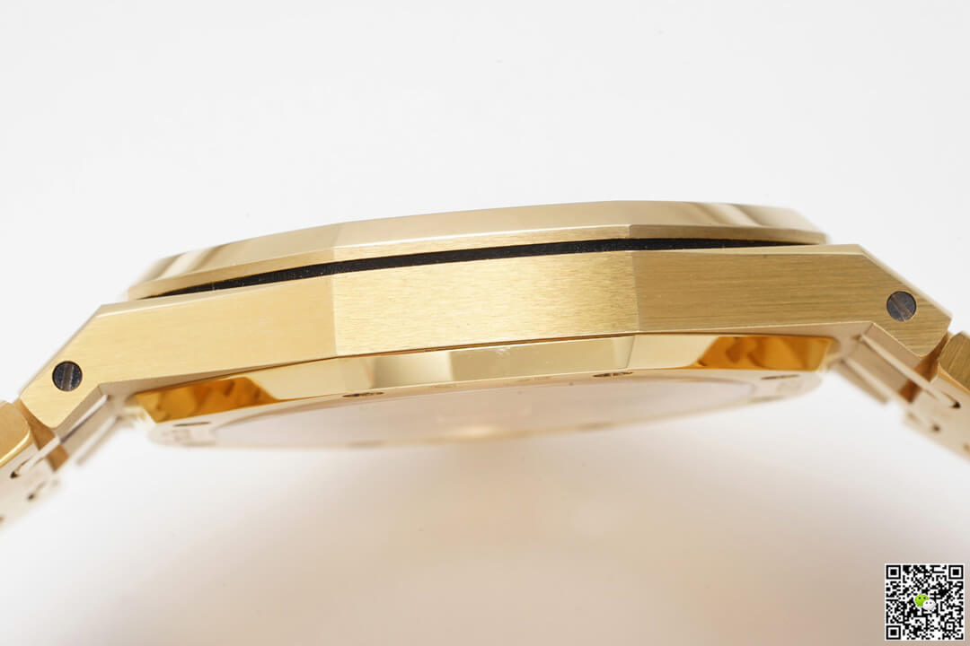 Replica Audemars P1g*et Royal Oak 15202BA.OO.1240BA.02 1:1 Best Edition KZ Factory Yellow Gold