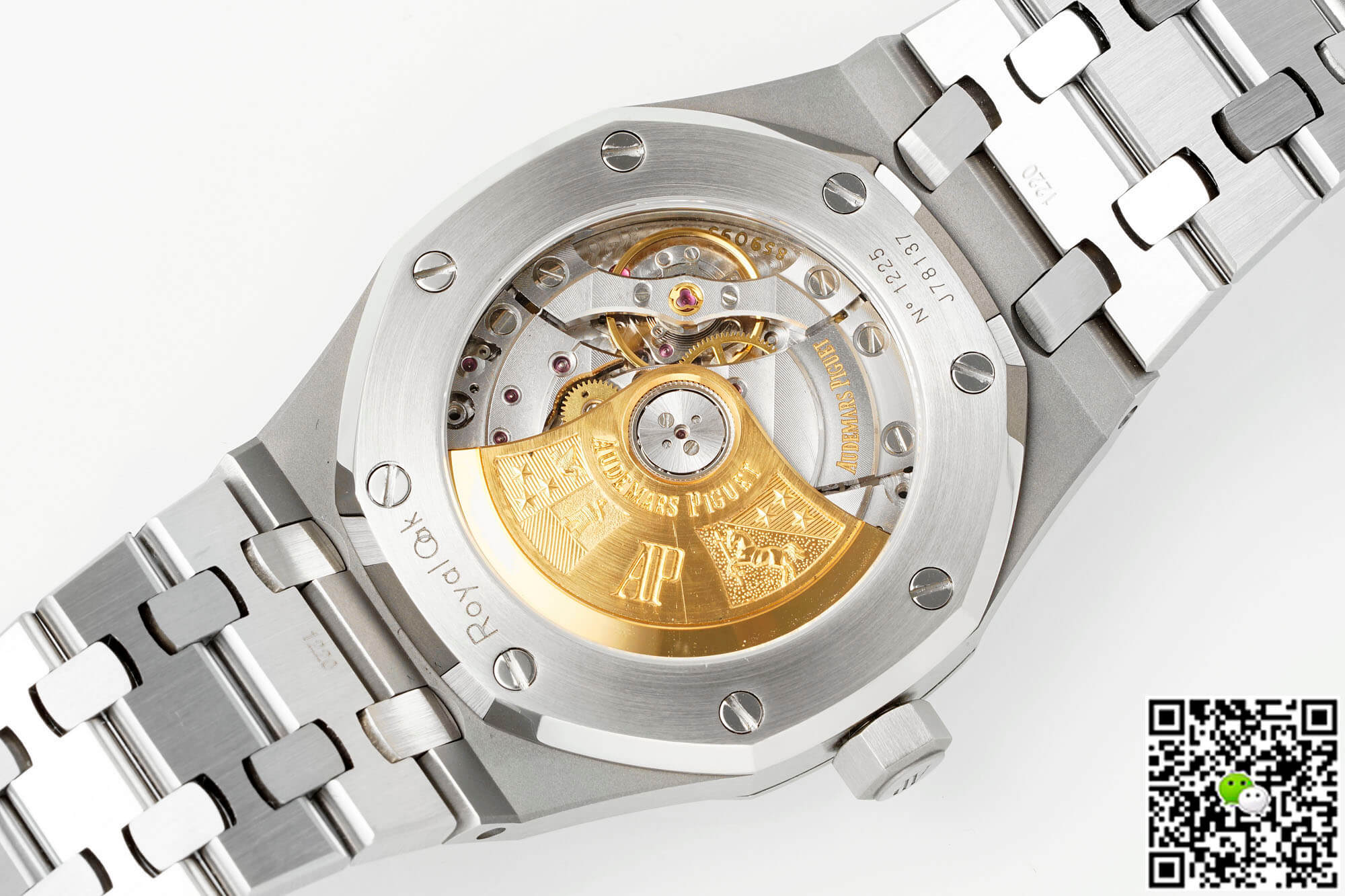 Replica Audemars P1g*et Royal Oak 15450ST.OO.1256ST.01 1:1 Best Edition APS Factory Silver Dial