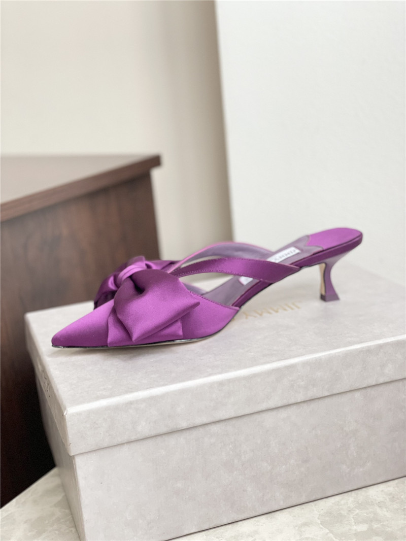 J1m*y Ch00 bow heels dupe bow-embellished sandals