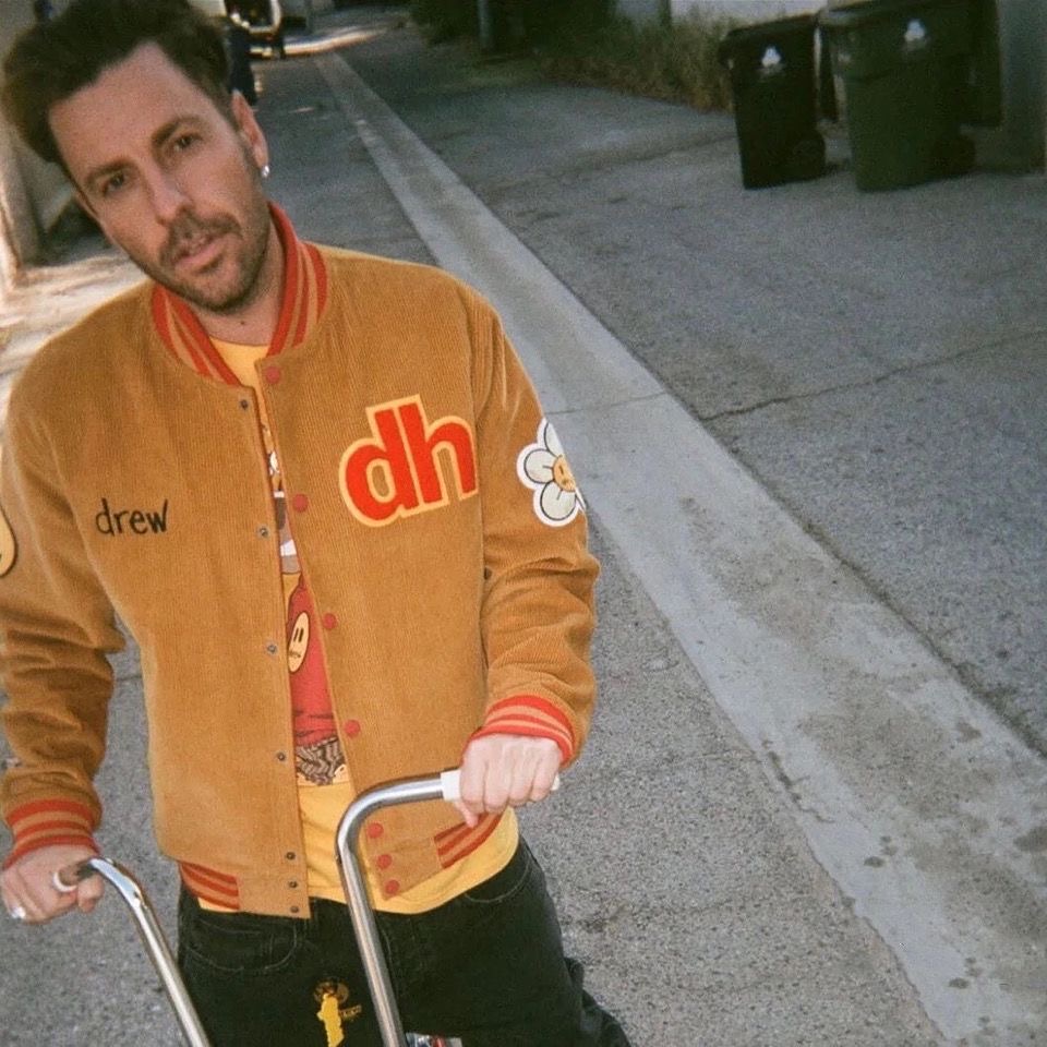 Drew House Corduroy Jacket Baseball Cardigan Sweatshirt