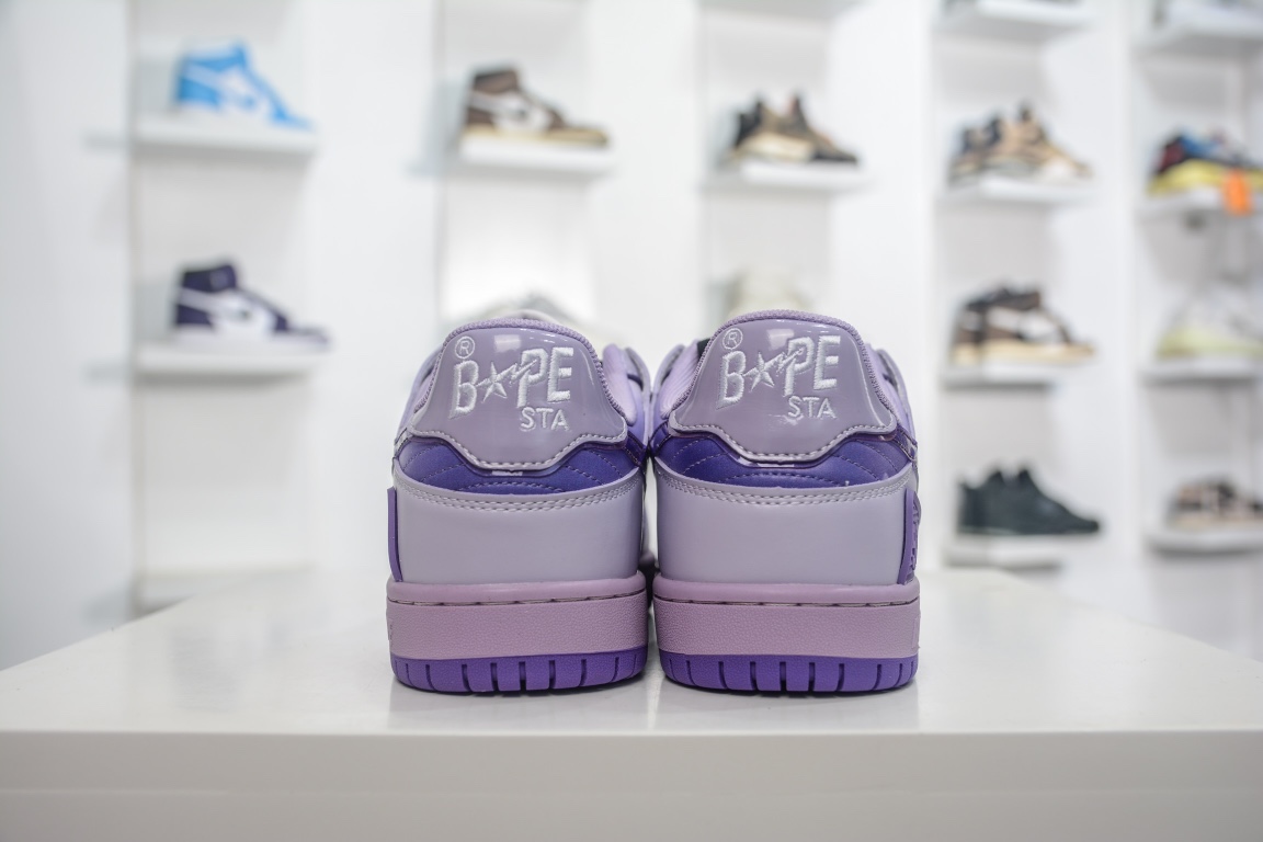 A Bathing Ape Bape SK8 Sta Purple
