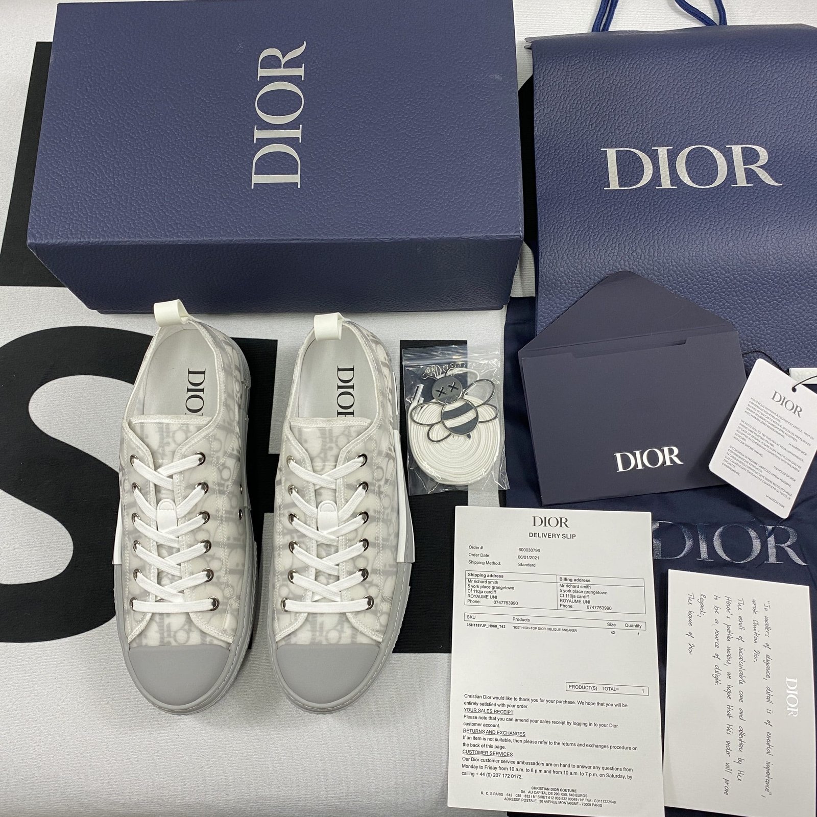 D10r B23 High Top Sneaker 4