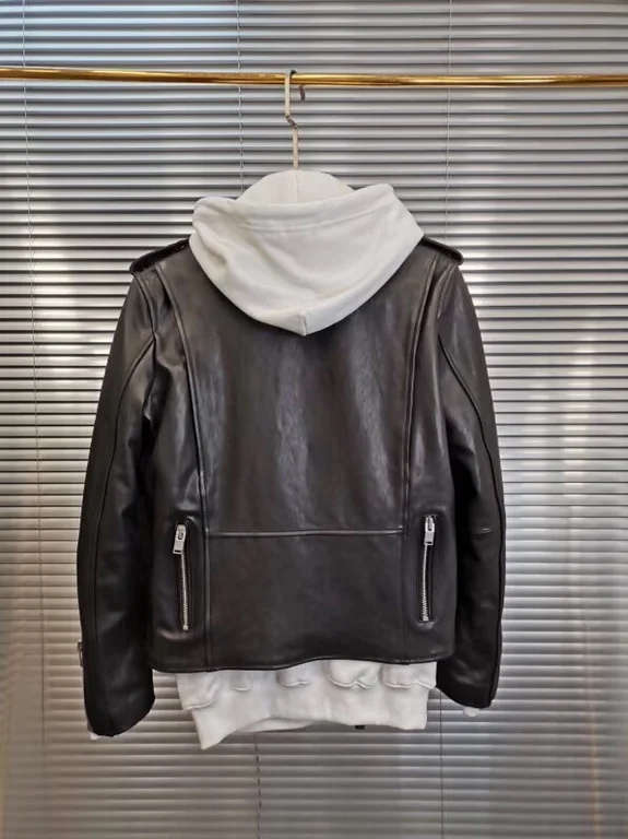 Sa1nt Lau*nt Replica Real Leather Jacket