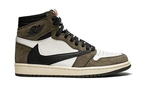 Jordan 1 Retro High Travis Scott Mocha Extended size 14