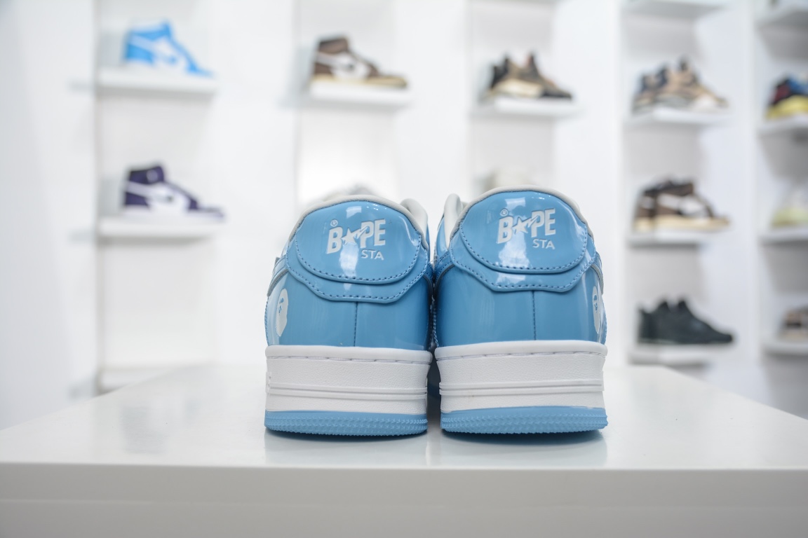 A Bathing Ape Bape Sta Low Blue
