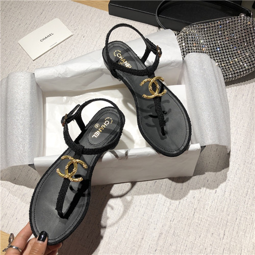 Ch**el flat sandals