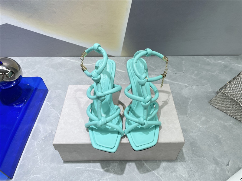 J1m*y Ch00 Pearl Heels Dupe square toe sandals