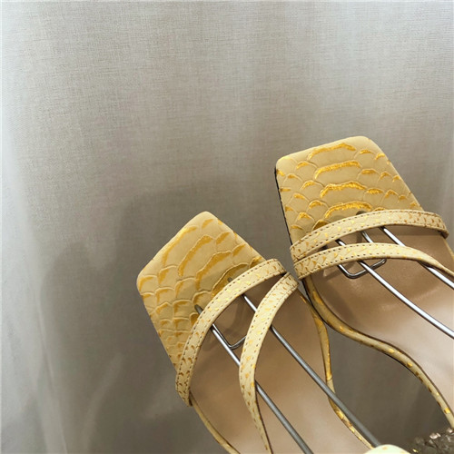 J1m*y Ch00 block heels sandals