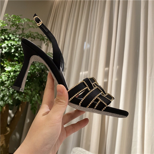 rene caovilla heel sandals