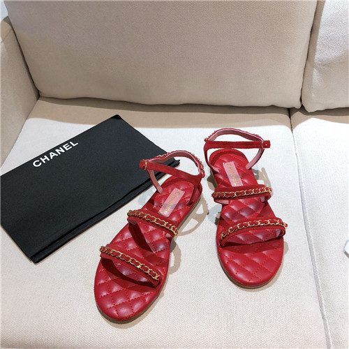 Ch**el flat sandals