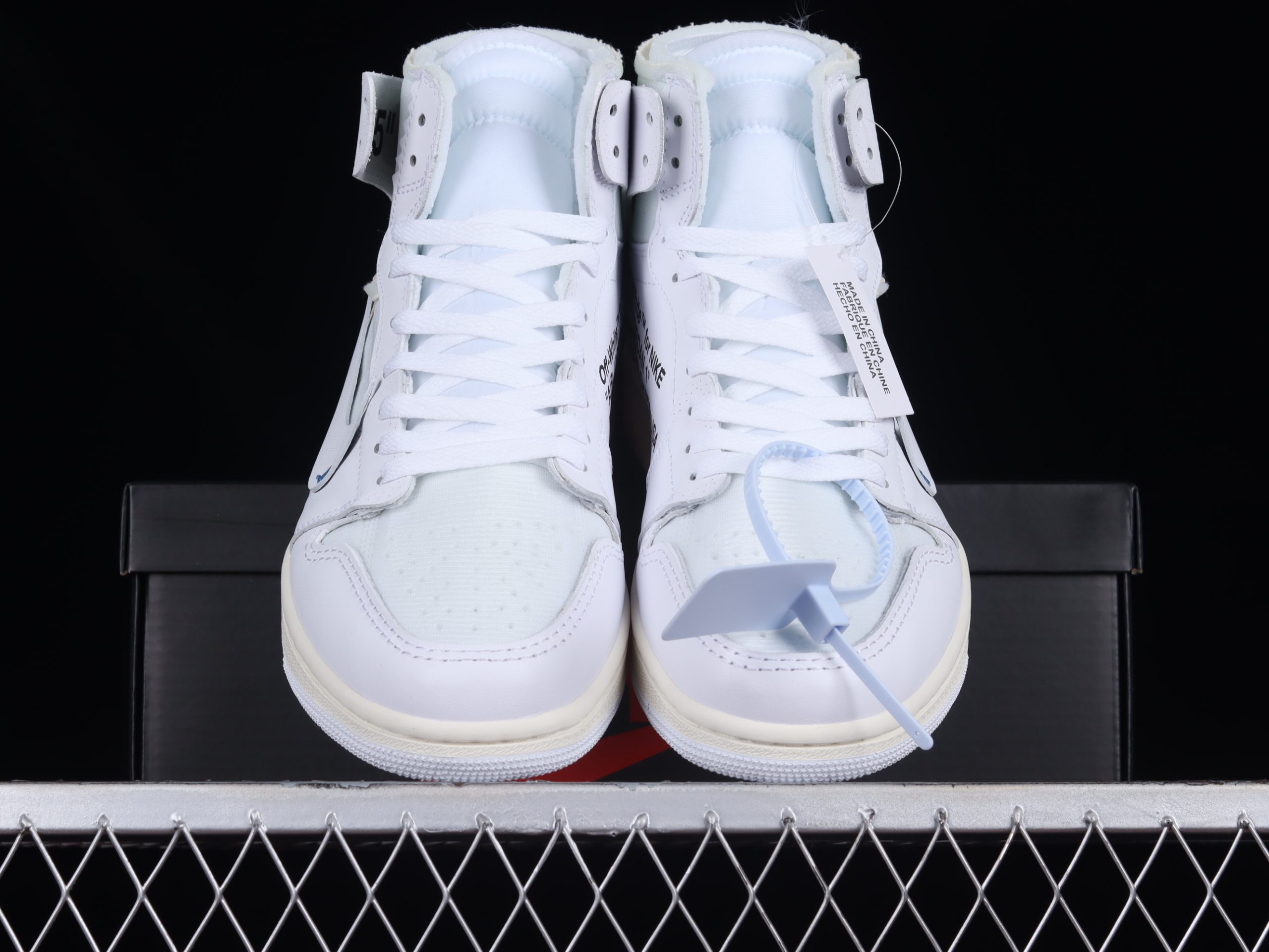 Jordan 1 Retro High Off-White White Extended Size