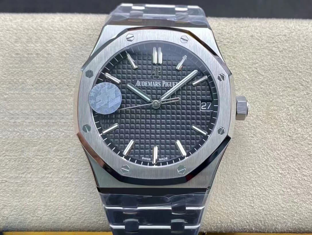 Replica Audemars P1g*et Royal Oak 15500ST.OO.1220ST.03 1:1 Best Edition ZF Factory V2 Version Black Dial