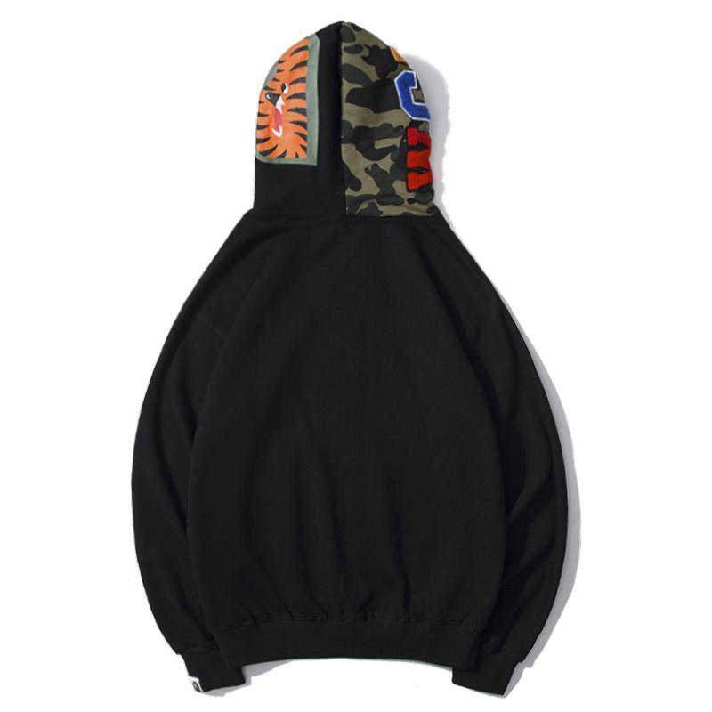 BAPE Color Camo NW20 Full Zip Shark Hoodie