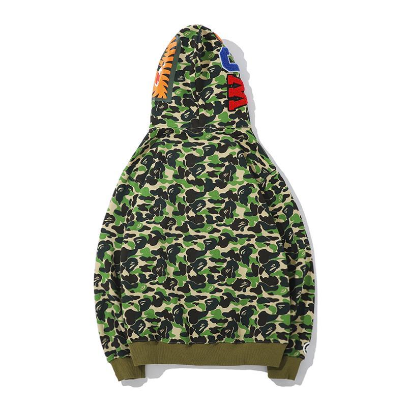 BAPE 1st Camo Shark Full Zip Hoodie