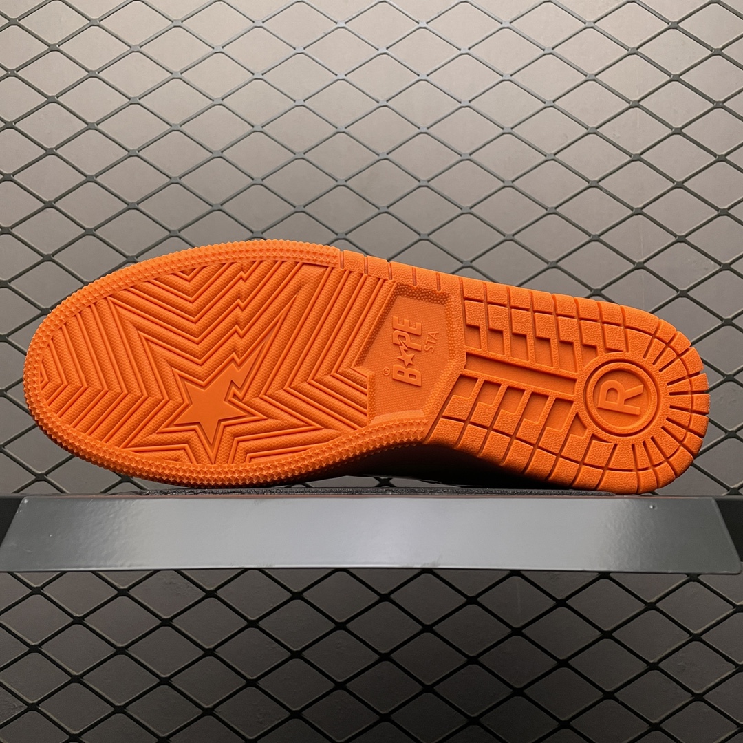 A Bathing Ape Bape SK8 Sta Orange