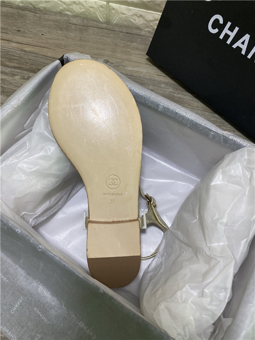Ch**el flat sandals