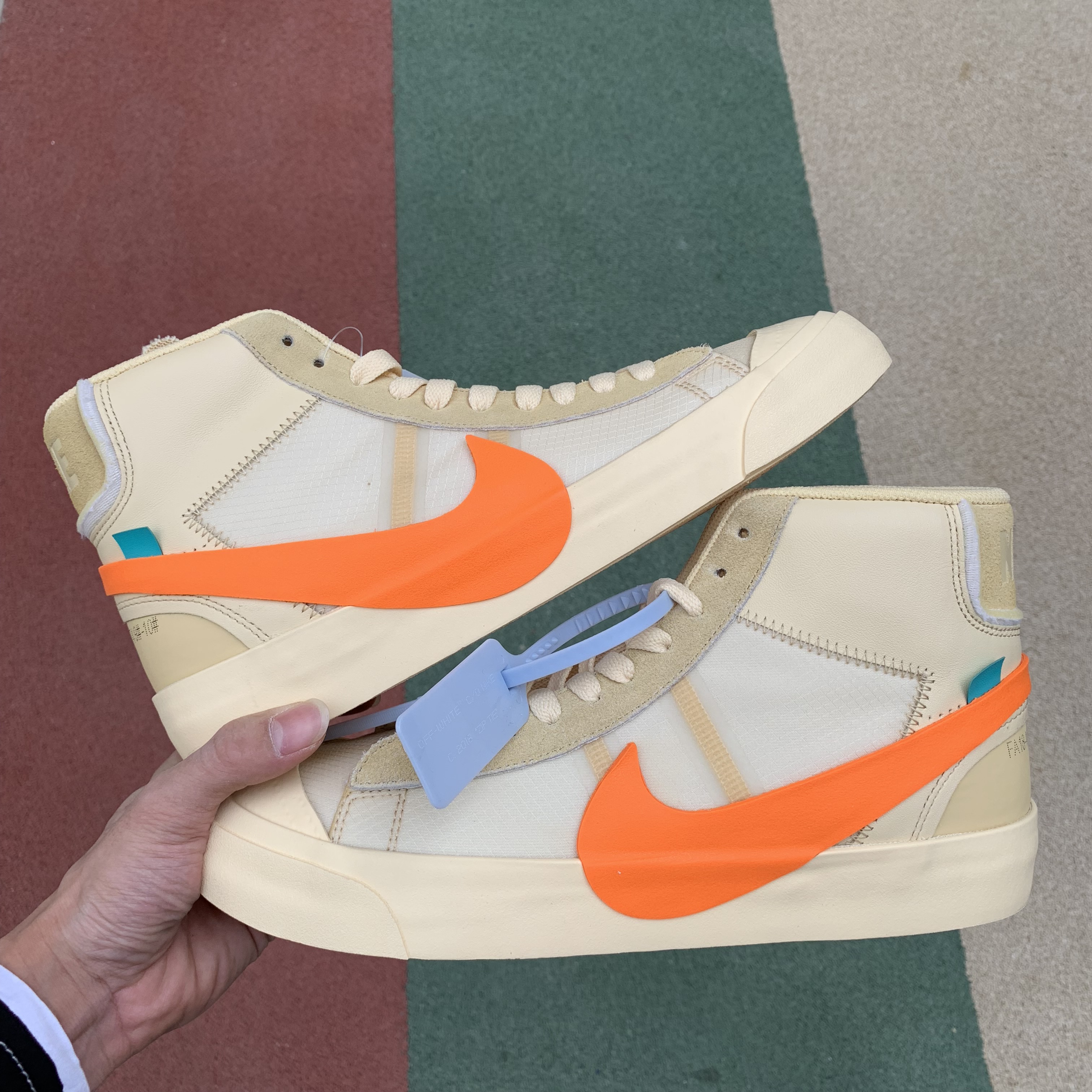 Nike Blazer Mid Off-White All Hallow s Eve Extended Size