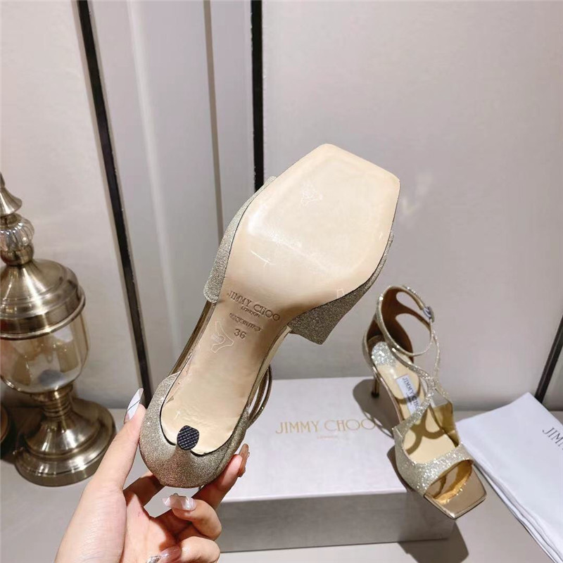 J1m*y Ch00 Paris window custom high heels