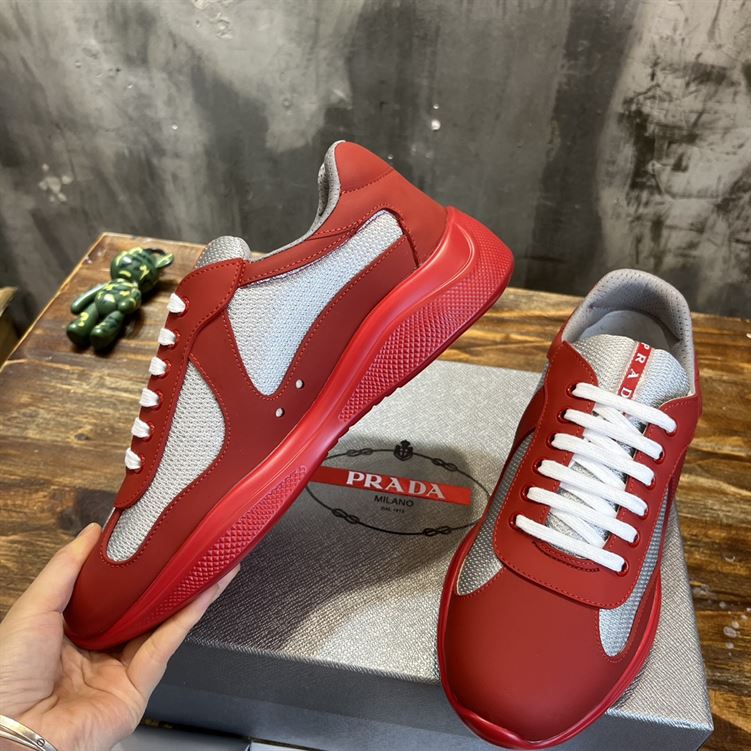 Pra*a AMERICA S CUP SOFT RUBBER AND BIKE FABRIC SNEAKERS   PRS046