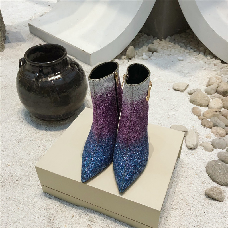 J1m*y Ch00 high heel ladies ankle boots