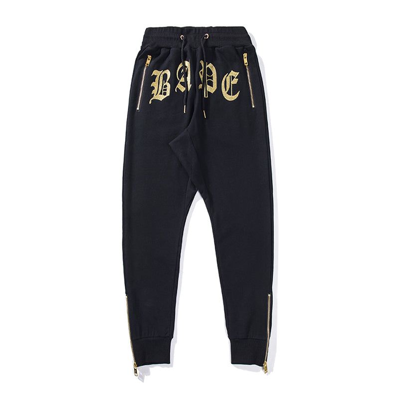 BAPE Track Pants Sweatpants Black HDCP8689