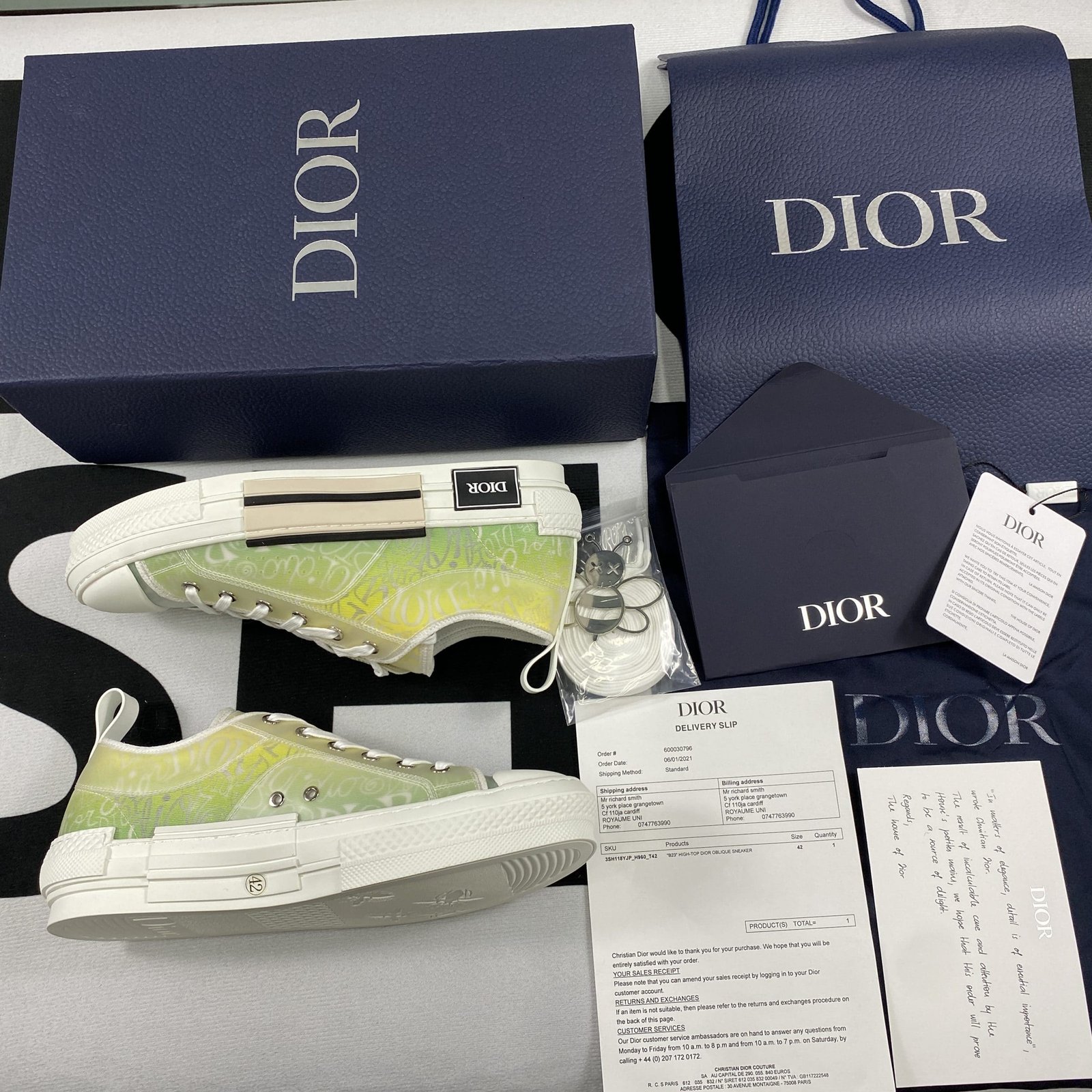 D10r B23 High Top Sneaker 7