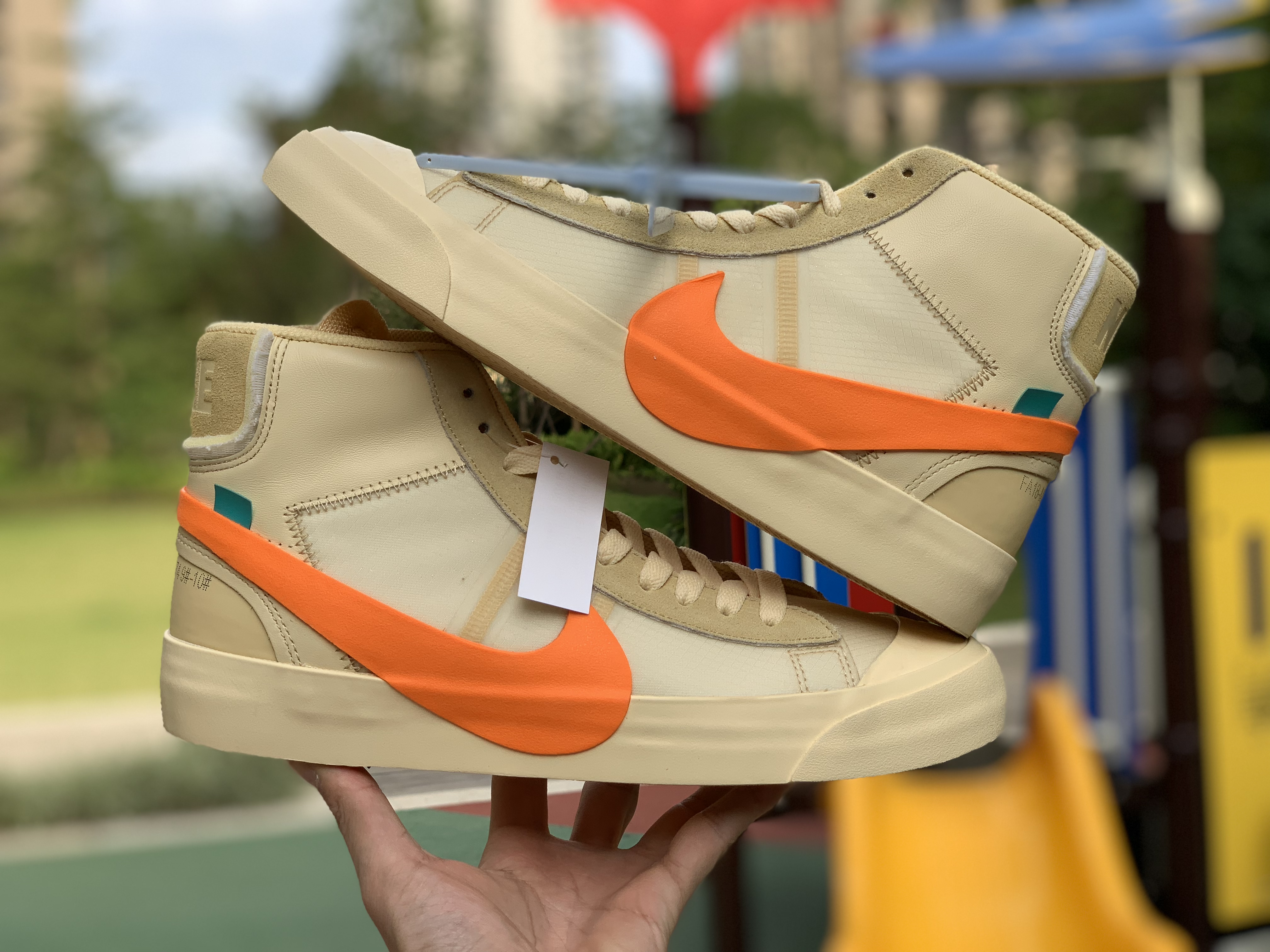 Nike Blazer Mid Off-White All Hallow s Eve Extended Size