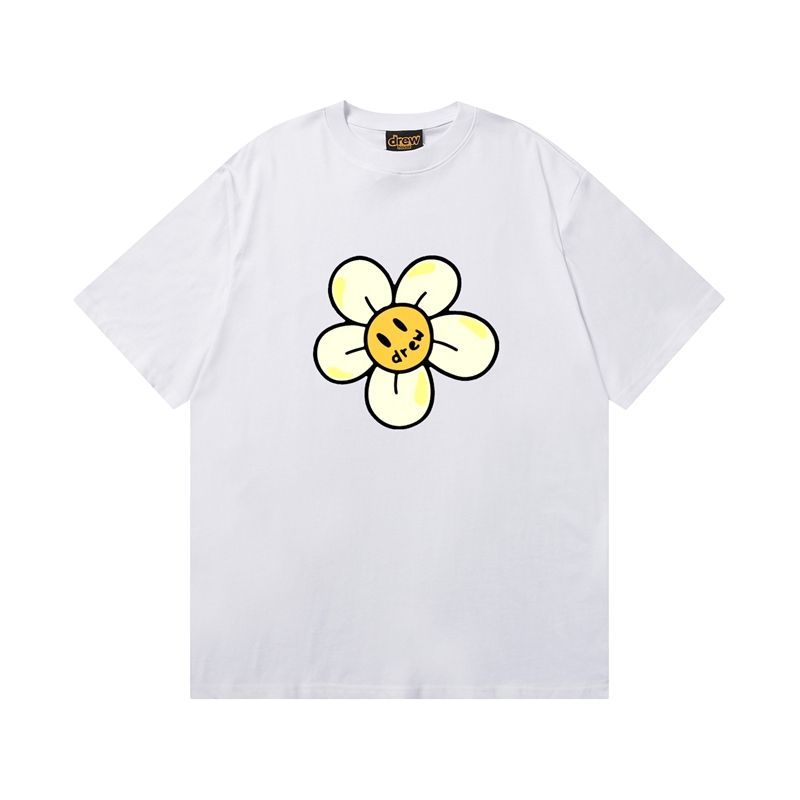 Drew Flower Cotton T-Shirt