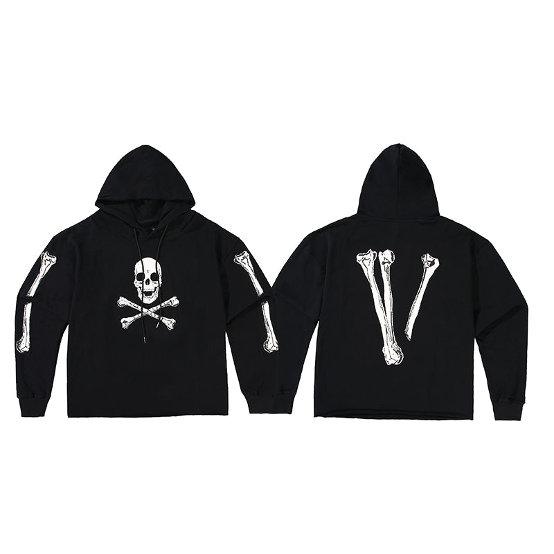 Vlone Bones Skull Hoodie 6676