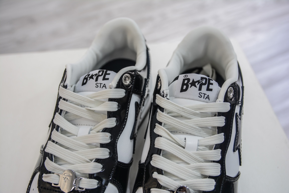A Bathing Ape Bape Sta Low Black