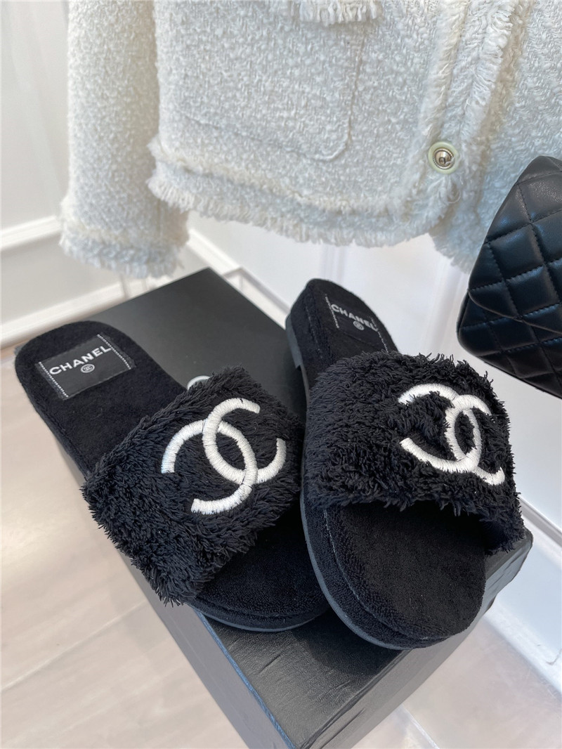 Ch**el flat hemp rope slippers